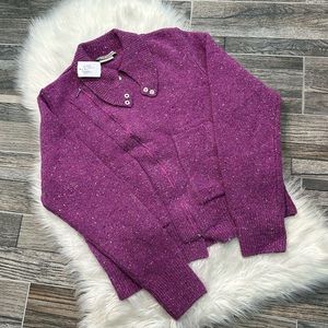 NWT Paradis Perdus Pink Zippered Sweater
